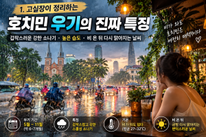 호치민 우기