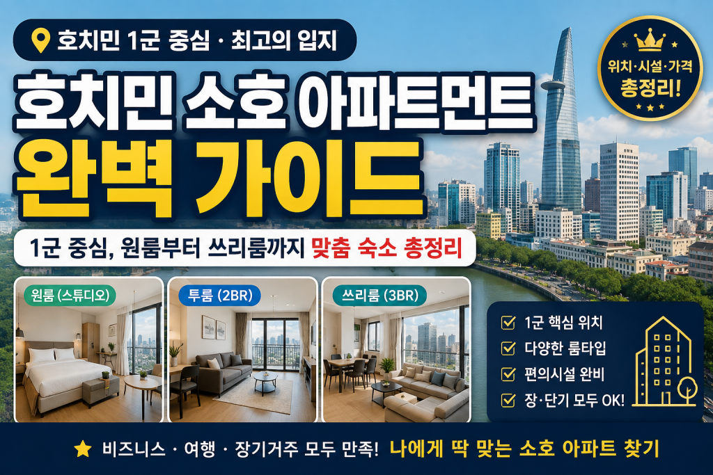 호치민 소호 아파트먼트