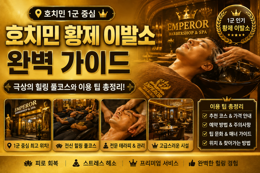 호치민 황제 이발소